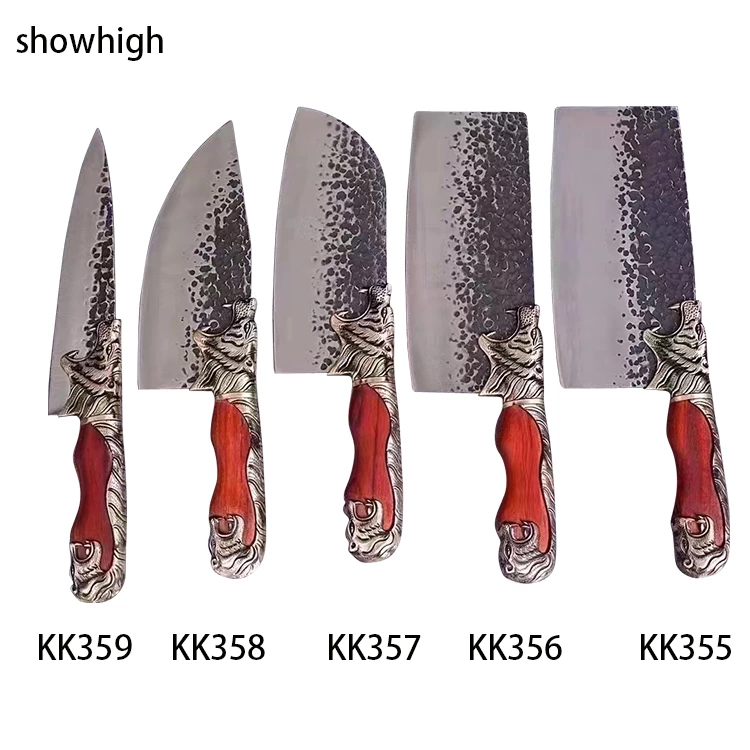5cr15 stainless steel kitchen knife set utility knife cleaver knife chef knife chopper knife fillet knife