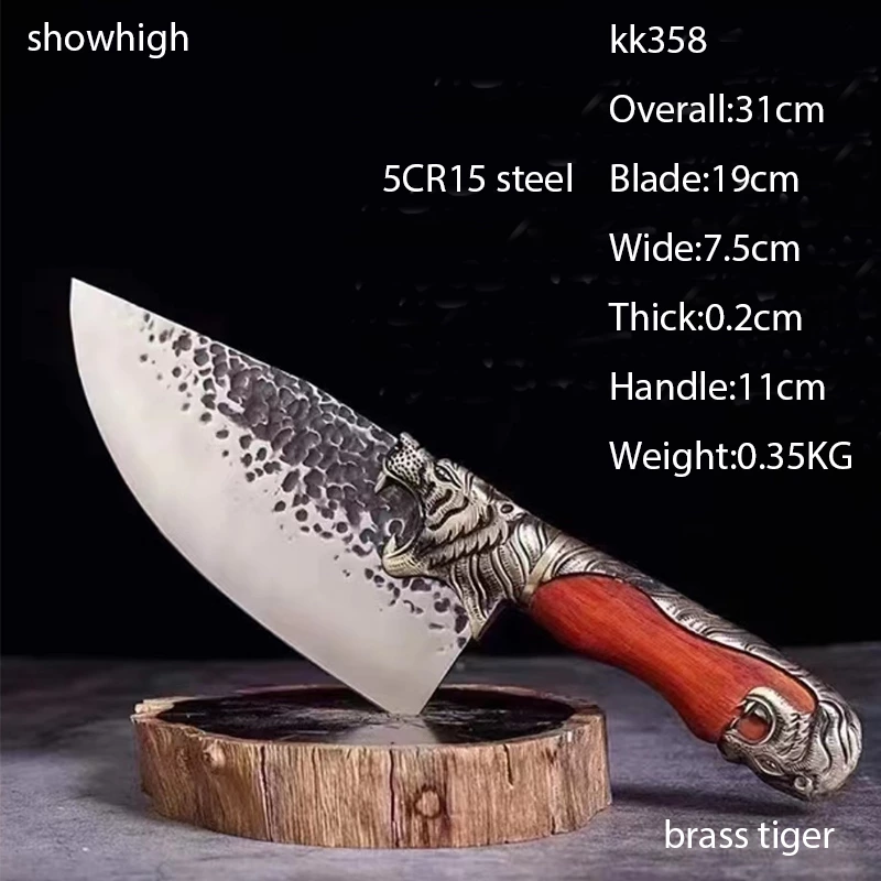 5cr15 stainless steel kitchen knife set utility knife cleaver knife chef knife chopper knife fillet knife