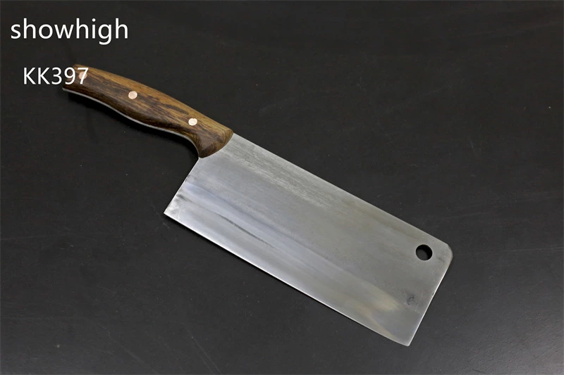 hand crafted 1060 high carbon kitchen knife chopper knife chef knife kk397